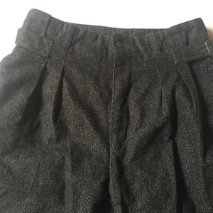 Suit Pant, Italy Pants, Tweed Pant, Wool Pant, High Waist Pant, Business Pant, Classy Pant, Dressy Pant, Tailored Trouser, Black Pants