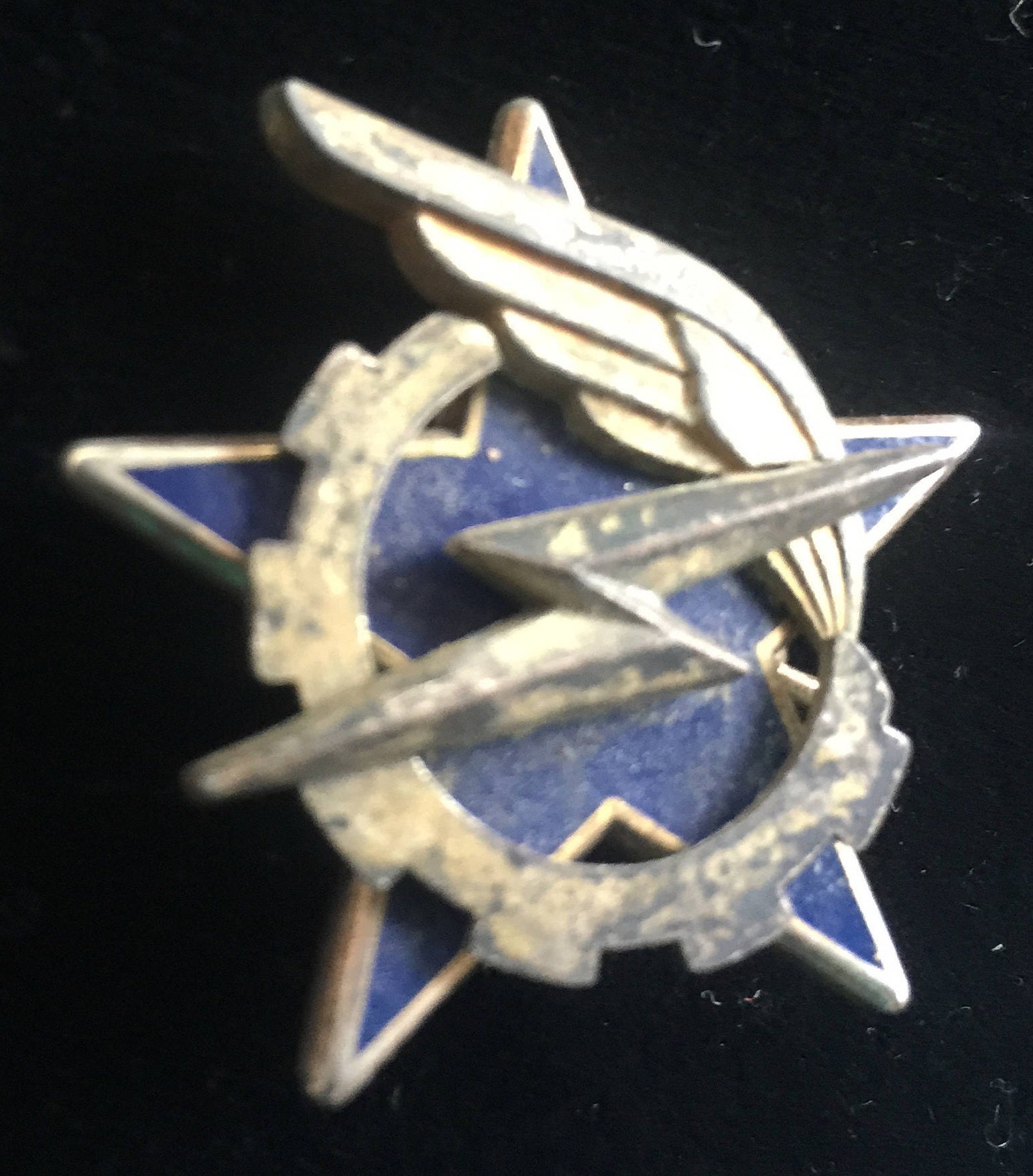 French Badge, Military Badge, French Pin, French Brooch, French
