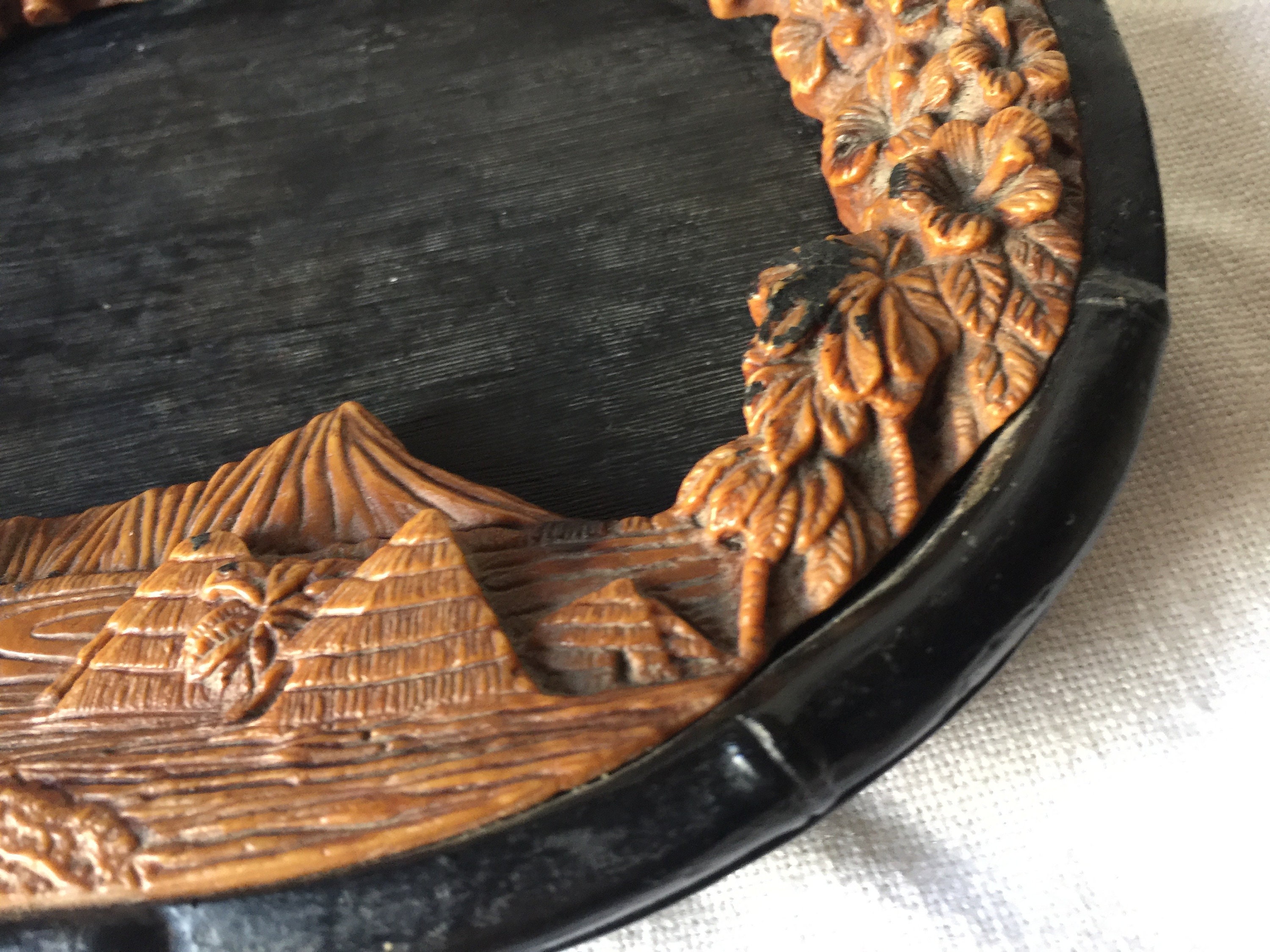 Hawaii Ashtray, Retro Hawaii, Lava Ashtray, 50 Ashtray