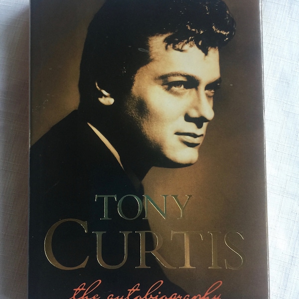 Tony Curtis, Tony Curtis Gift, Movie Star Book, Movie Icon, Movie Star Gift, Hollywood History, Movie Star Biography, Actor Bio, Movie Star