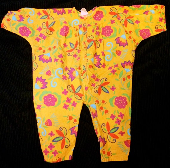 Cotton Baby Romper, Floral Jumpsuit, Infant Outfit, Baby Bodysuit, Colorful Outfit, Spring Outfit, Baby Jumpsuit, Baby Jumper, Flower Jumper