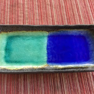 Sushi Plate, Sushi Platter, Artisan Sushi, Glazed Sushi, Pottery Sushi, Sushi Serving, Ceramic Sushi, Sushi GIft, Ceramic Sushi Plate