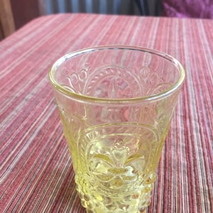 Retro Drinking Glass, Small Glass Tumbler, Juice Glass, Small Tumbler, Retro Glass Tumbler, Juice Tumbler, Retro Juice Glass, Small Glass
