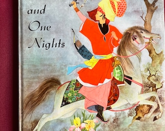 Ali Baba, Arabian Art, Middle Eastern Story, Arabian Nights, Illustrated Storybook, Fantasy Art, Picture Book, Benvenuti, Middle East Book