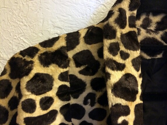 Evening Jacket, Glam Jacket, Leopard Jacket, Crop… - image 4