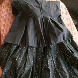 Black Skirt Top Set, Black Skirt Top, 80 Black Outfit, Skirt Top Set, Black Skirt Outfit, Black Cotton Outfit, Black Cotton Skirt, 80s Oufit