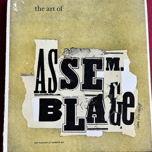 Assemblage Art, Pop Art Book, Collage Book, Conceptual Art, Assemblage Artist, Art Museum, Collage Art, Modern Art Book, Museum Book, Art