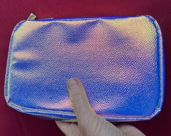 Iridescent Clutch, Rainbow Clutch, Shiny Clutch, Opalescent Clutch, Accessory Bag, Small Clutch, Small Bag, Modern Clutch, Minimal Clutch