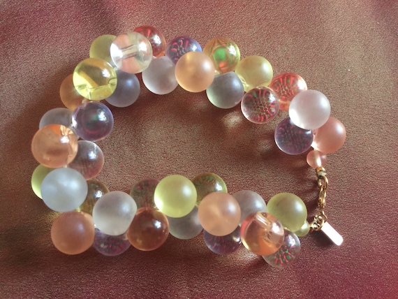 Pastel Bracelet, Pink Bridal Bracelet, Wedding Bracelet, Monet Bracelet, Bridal Bracelet, Pink Bracelet, Aurora Bracelet, Pastel Bracelet