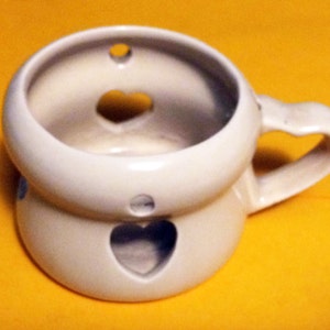 Heart Tealight, Heart Votive, Hanging Votive, Hanging Tealight, Heart Candle Holder, Ceramic Votive, Votive, Heart Light Votive, Love Gift