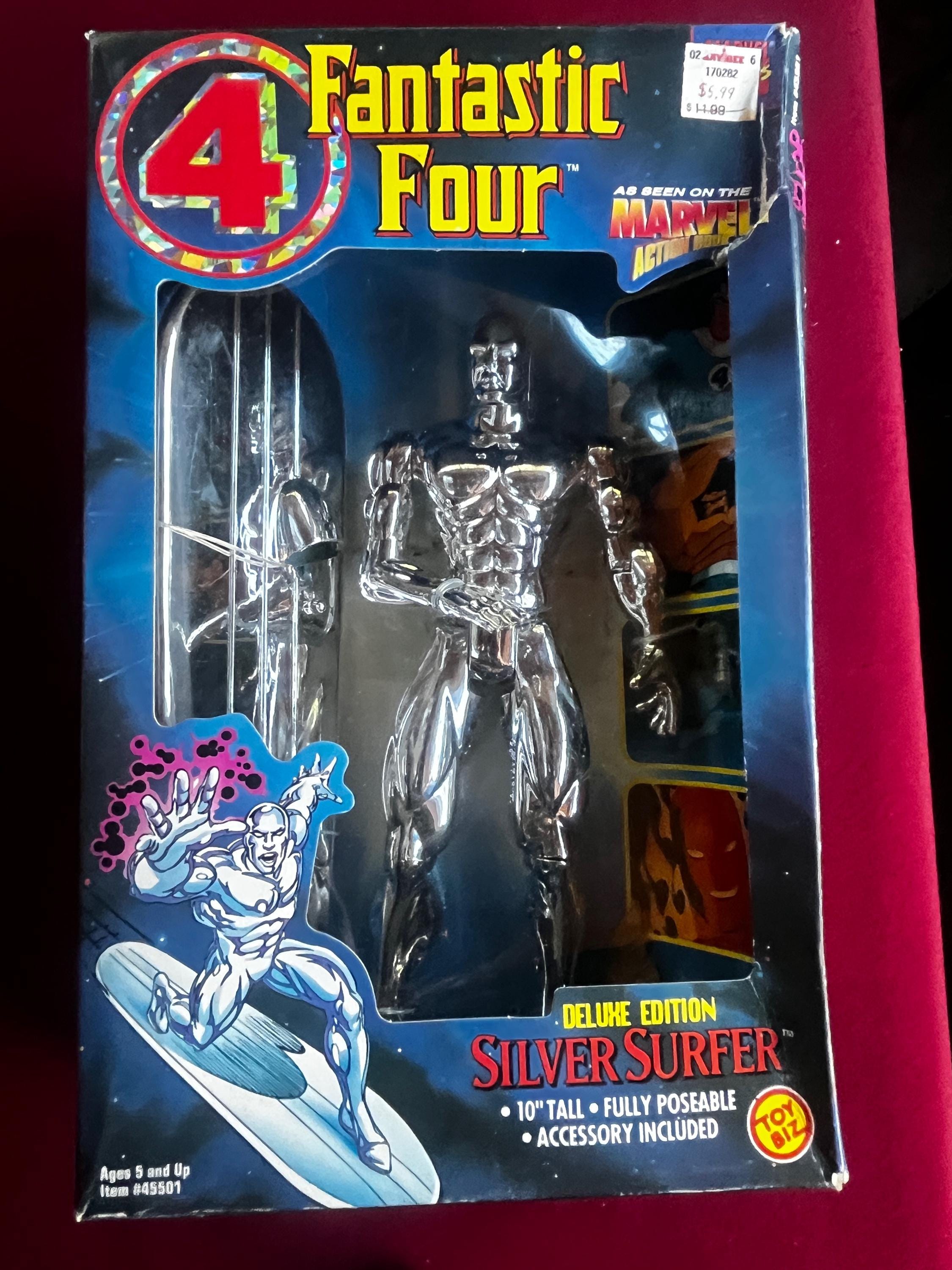 Silver Surfer, Fantastic Four, Marvel Action Figure, Collectible