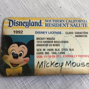 Disney Ticket, Disney Ephemera, Disneyland Sammlerstück, Disneyland Ticket, Disney Souvenir, Disney Geschenk, Disney Ticket, Autopia, Disney Pass