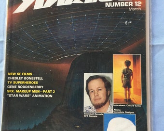 Close Encounter, Sci Fi Magazine, Starlog, Trek Magazine, 70 Magazine, Trek Art, Trek Gift, Encounter Collectible, Sci Fi Collectible