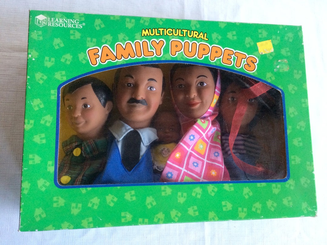 Hand Puppet, Vinyl Puppet, Puppet Family, India Puppet, Ethnic Puppet