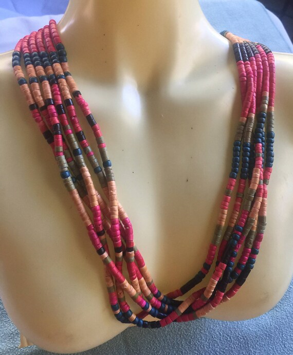 Southwest Necklace, Colorful Necklace, Multi Neck… - image 2