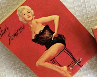 Sexy Match, Pinup Match, Sex Matchbook, Matchbook Collection, Match Collectible, Gift Matchbook,Pinup Gift,Retro Matchbook,Novelty Matchbook