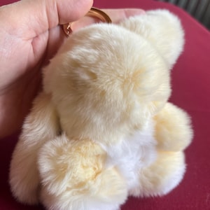 Fur Keychain, Mink Keychain, Fuzzy Keychain, Rabbit Keychain, Bunny Keychain, Plush Bunny, Fur Bunny, Fur Rabbit, Purse Accessory, Bunny Art