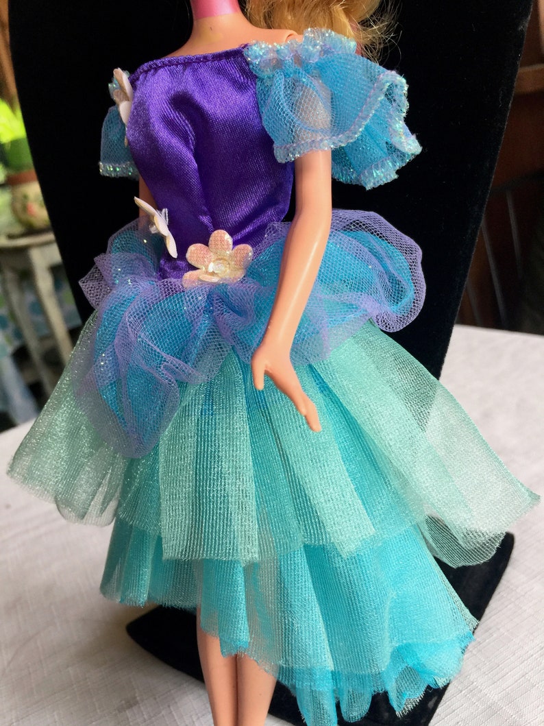 Barbie Costume Barbie Fairy Barbie Net Dress Barbie Party Etsy