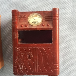 Radio de casa de muñecas, Radio de casa de muñecas, Consola de casa de muñecas, Radio de muebles de muñeca, Mini radio, Radio en miniatura, Mini radio de muñeca, Radio en miniatura