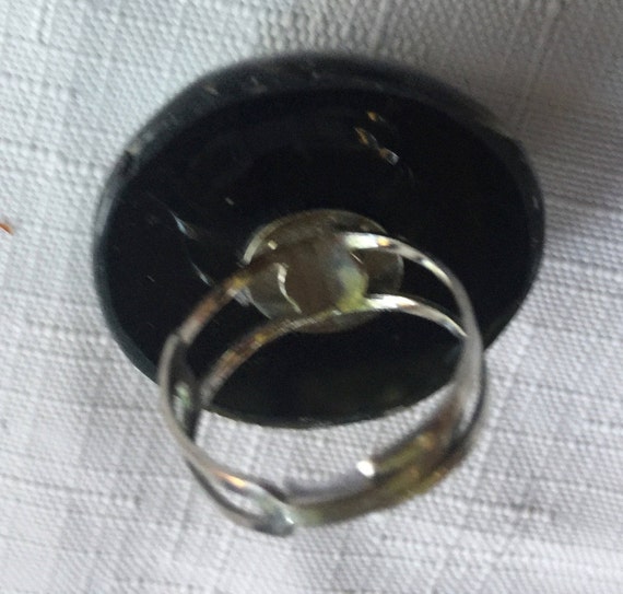 Boho Ring, Adjustable Ring, Beach RIng, Abalone R… - image 7