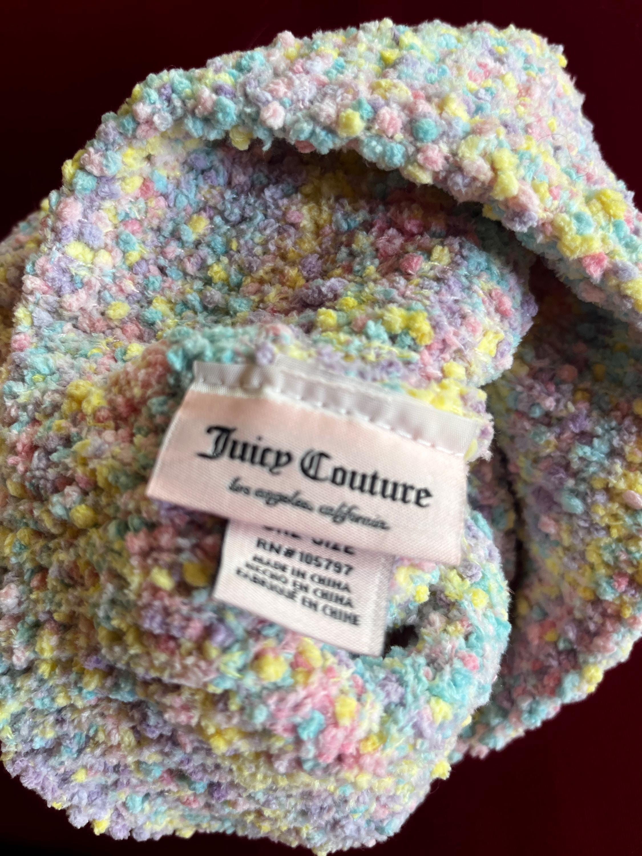 JUICY COUTURE★ Knitted hat JC259 Juicy Couture Womens Cable Knit Hat, Gloves & Scarf 3-Piece