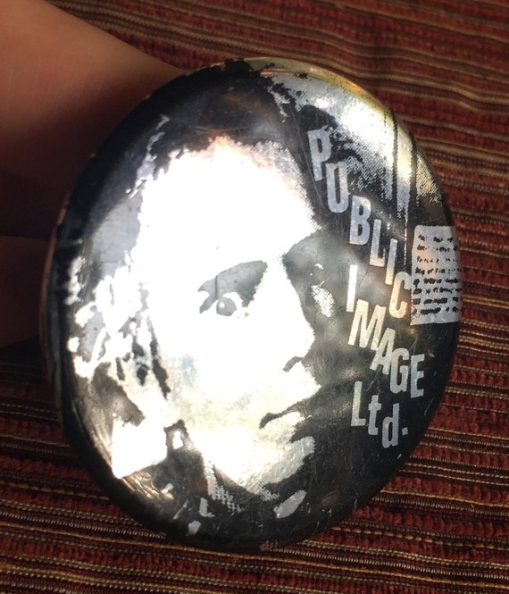 Public Image Pin, PIL, Public Image, Johnny Rotten