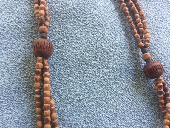 Brown Necklace, Organic Necklace, Brown Boho Neck… - image 5