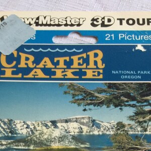 Oregon Travel, Crater Lake, Oregon Photo, Travel Viewmaster, Viewmasters, Viewmaster Tour, Viewmaster Reel, National Park, 3D