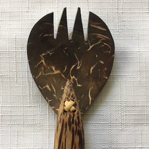 Wood Spoon, Coconut Spoon, Brown Spoon, Wood Utensil, Coconut, Island Kitchen, Hawaii Spoon, Island Utensil, Hawaii Kitchen, Tropical Spoon