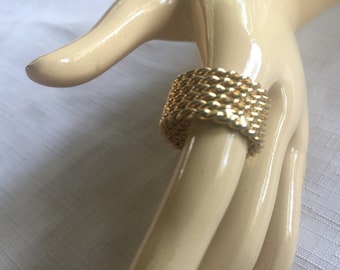 Gold Twist Ring, Scarf Ring, Gold Rope Ring, Gold Scarf Ring, Thick Gold Ring, Gold Twist Band, Gold Band, Thick Gold Band, Gold Rope Band