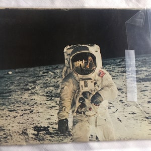 Revista Espacial, Revista 60, Revista Retro, Revista Coleccionable, Revista Life, Arte Espacial, Foto de la Luna, Foto Espacial Retro, Historia Espacial