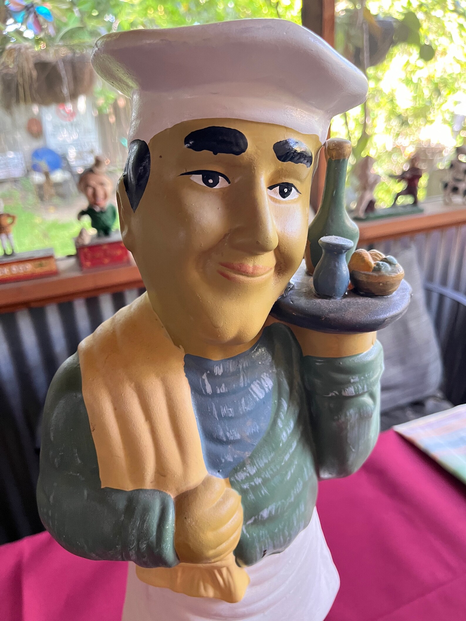 Dining Sculpturechef Sculpture Gourmet Artkitchen Etsy