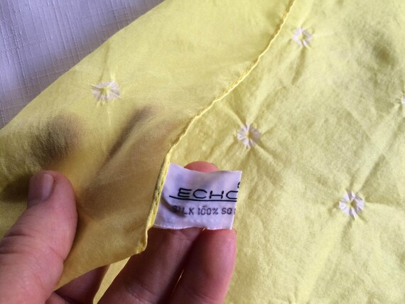 Yellow Pocket Hankie, Suit Pocket Hankie, Yellow … - image 3