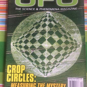 UFO Reports, 90s UFO Magazines, Phenomena Magazine, Science Magazine, Crop Circles, Retro UFO Magazine, Ufo Gift, Unexplained