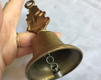 Desk Bell, England Bell, Retro Bell, Old Bell, Ship Bell, Table Bell, Collectible Bell, Bell Decor, Britain Bell, Hand Bell, Handheld Bell