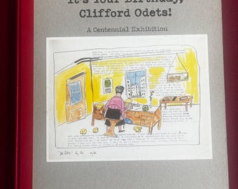 Kunstbuch, Clifford Odets, Michael Rosenfeld, New York Art, Dramatikerbuch, Kunstbibliothek, Künstlerbuch, New Yorker Künstler, Galeriebuch,