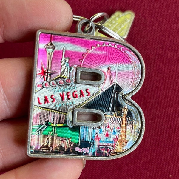 Las Vegas Keychain, Gift Keychain, Gambler Gift, Diver Keychain, Mediterranean Gift, Malta, Vacation Keychain, Vacation Gift, Las Vegas Gift