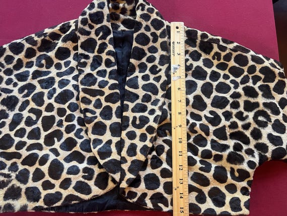 Evening Jacket, Glam Jacket, Leopard Jacket, Crop… - image 8