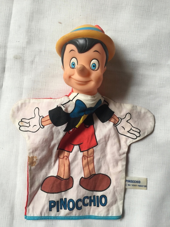 Pinocchio Puppet Retro Puppet 50s Puppet Disney Puppet Etsy
