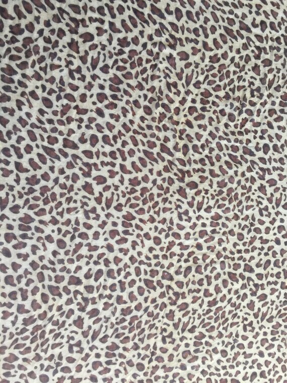 Leopard Scarf, Large Brown Scarf, Leopard Wrap, Animal Print Scarf, Animal Print Wrap, Brown Print Scarf, 70sWild Scarf, Leopard Print Scarf View 5