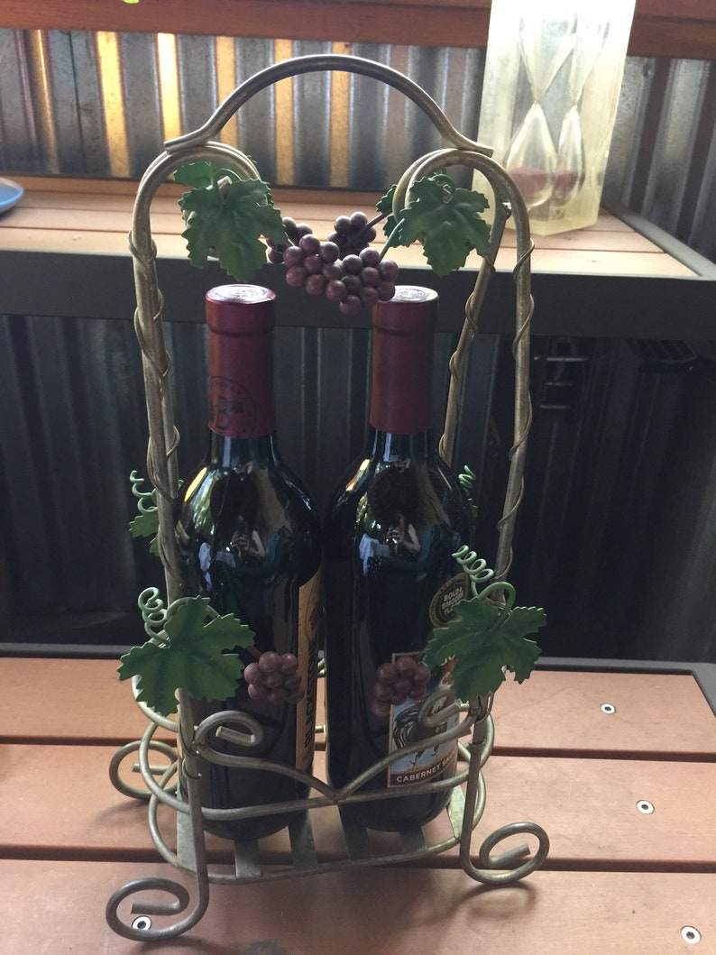 Wine Carrier Retro Wine Caddy Bottle Holder,Wine Caddy,Wine Display,Wine Container,Wine Caddie Metal Wine Holder Wine Caddy Wine Holder
