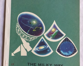 Solar System Book, Science Text, Children Schoolbook, Children Book, Textbook, School Book, Milky Way Book, Space Book, space exploration