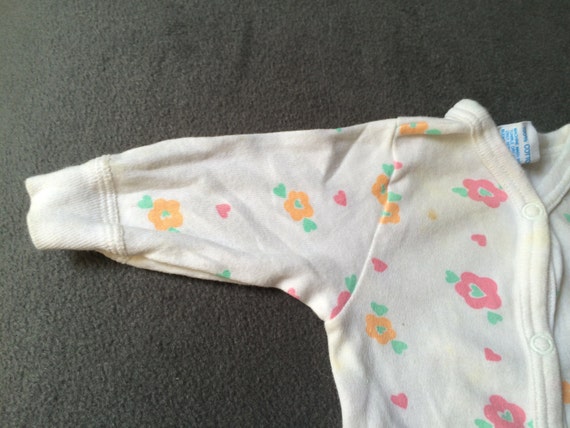 Baby Romper, Long Sleeve Romper, Baby Jumpsuit, Baby Jumper, Flower Jumper, Baby Bodysuit, Long Sleeve Jumper, Flower Jumper, Baby Clothes View 5