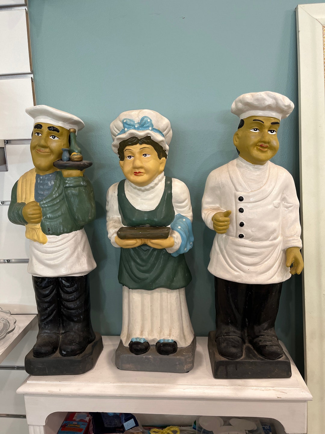 Dining Sculpturechef Sculpture Gourmet Artkitchen Etsy