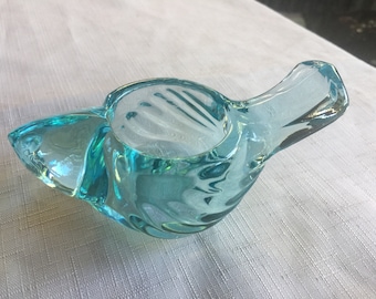 Bird Glass Candle, Bird Glass Votive, Art Glass Votive, Votive, Bird Votive, Glass Votive, Glass Candle Votive, Bird Candleholder