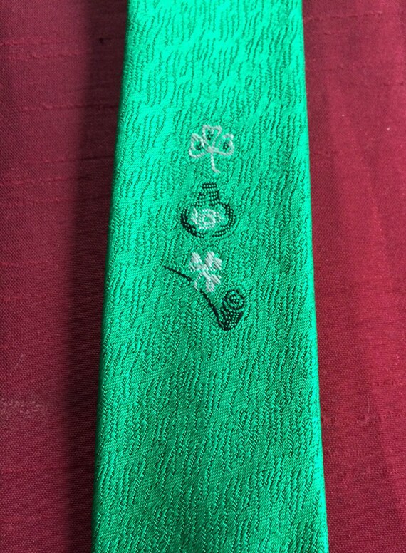 Patricks Day Necktie, Irish Necktie, Leprechaun T… - image 2