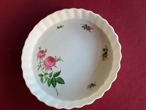 Backformen, Quiche Pfanne, Tarteform, Rose Tabletop, Rose Backformen, Rosen Küche, Quiche Backformen, Florale Backformen, Backform, Rose Servieren