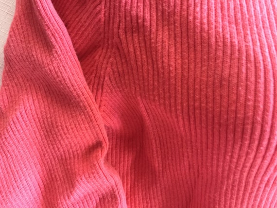Orange Sweater, Orange Cardigan, Ribbed Cardigan,… - image 9