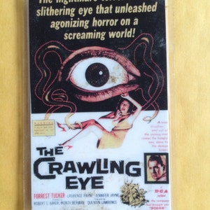 Movie Magnet, Horror Magnet, Magnet, Refrigerator Magnet, Kitsch Magnet, Retro Magnet, Lady Magnet, Sexy Magnet, Sci Fi Magnet, 50 Magnet