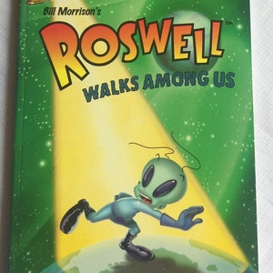 UFO Comic, Collectible Comic, UFO Comic Book, UFO Graphic Novel, Alien Comic, Alien Comic Book, Roswell Gift, Roswell Book, Matt Groening